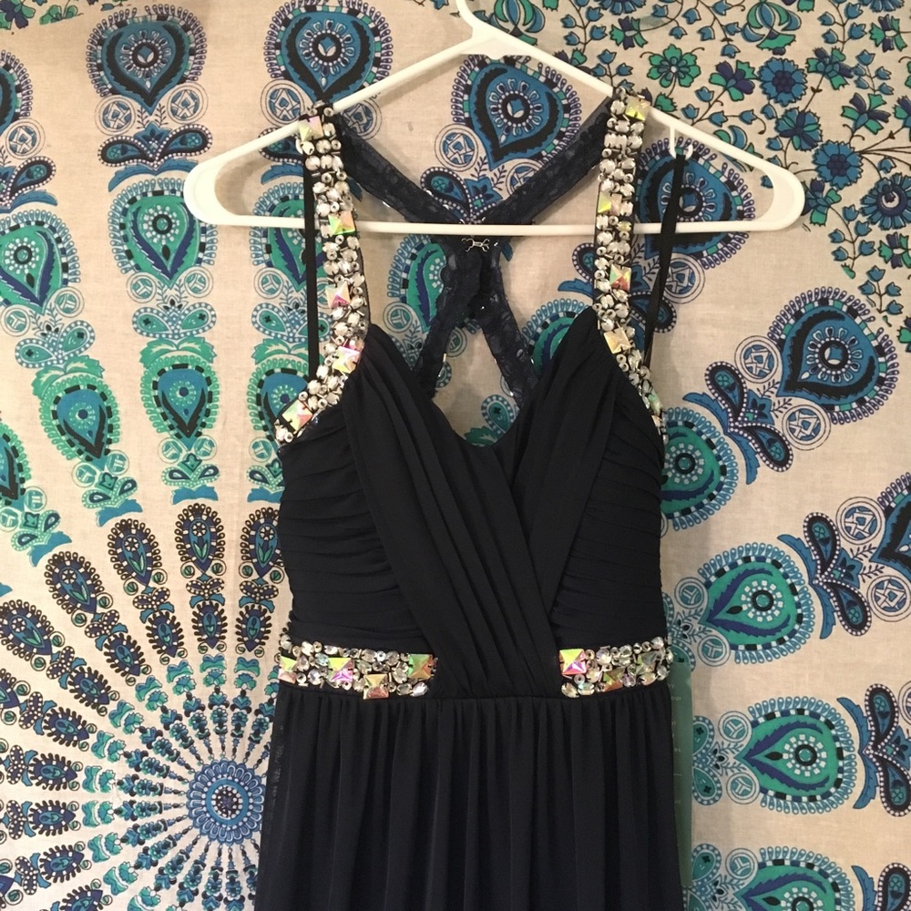 Navy Prom Dress size 1